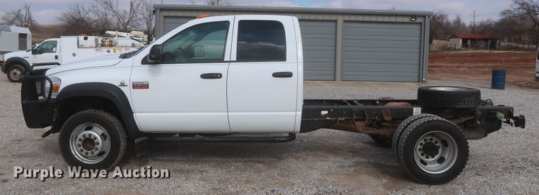 image for item HK9692 2009 Dodge Ram 4500HD  truck cab and chassis