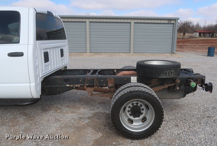 image for item HK9692 2009 Dodge Ram 4500HD  truck cab and chassis