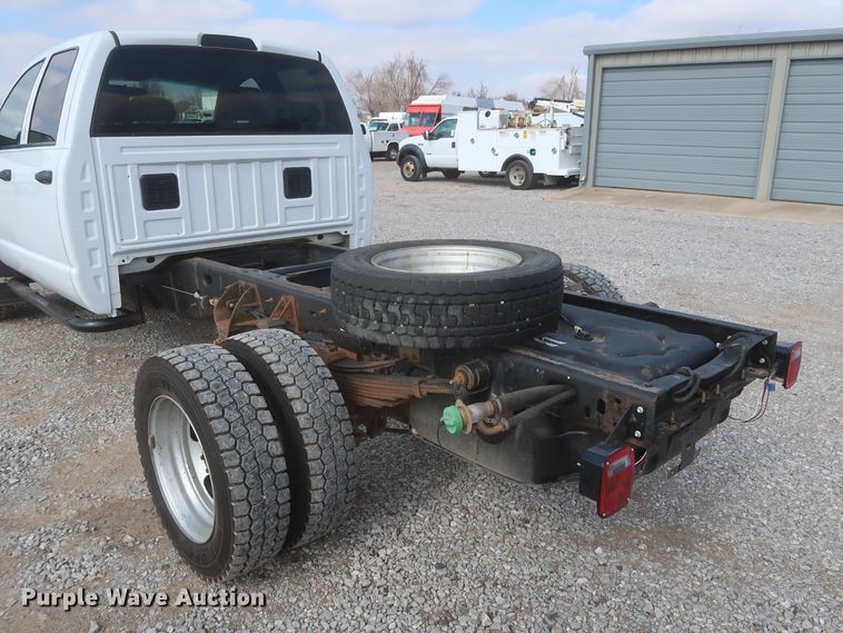 image for item HK9692 2009 Dodge Ram 4500HD  truck cab and chassis