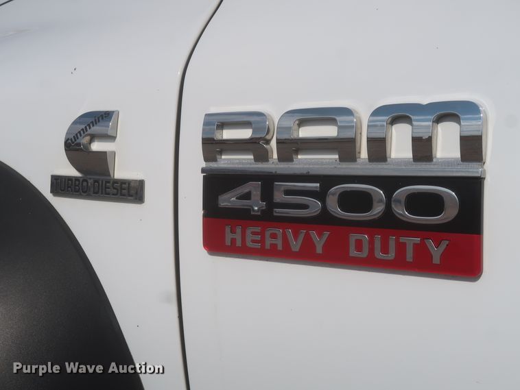 image for item HK9692 2009 Dodge Ram 4500HD  truck cab and chassis