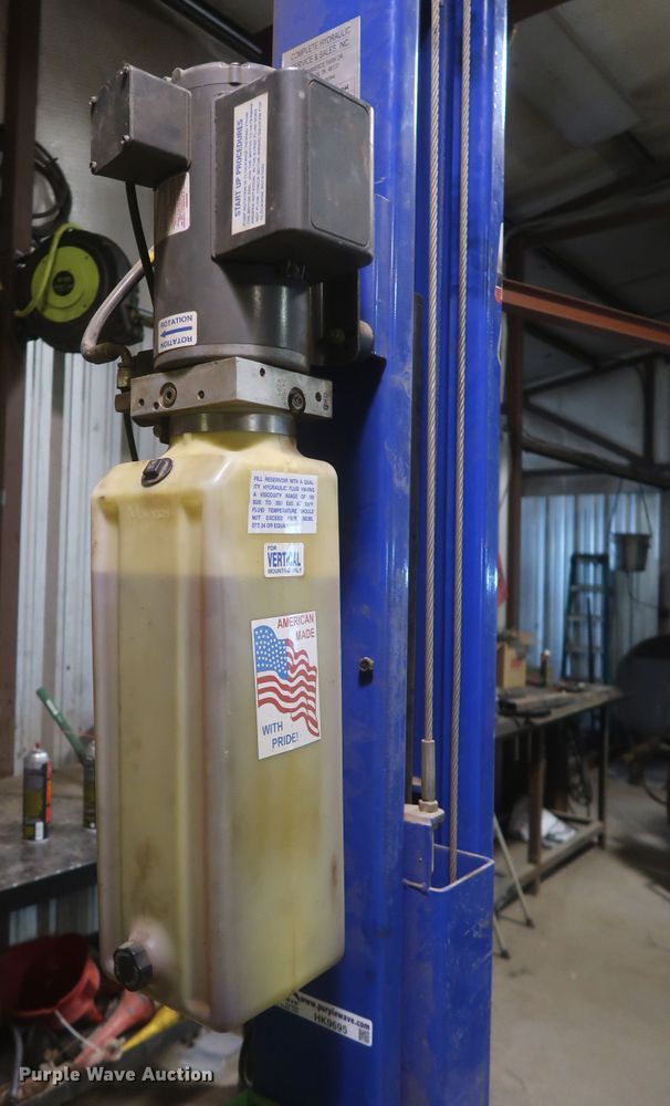 image for item HK9695 Complete Hydraulic SL10000OH two post automotive lift