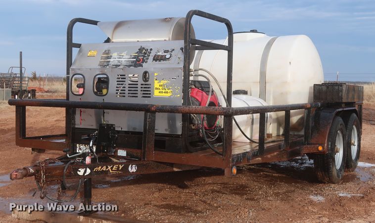 image for item HK9698 2012 Maxey pressure washer trailer