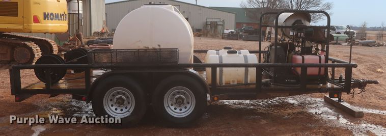 image for item HK9698 2012 Maxey pressure washer trailer