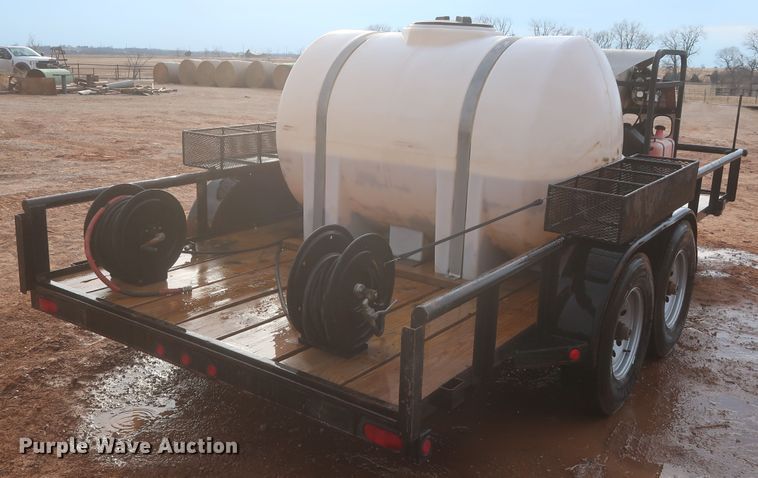 image for item HK9698 2012 Maxey pressure washer trailer