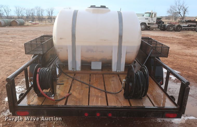 image for item HK9698 2012 Maxey pressure washer trailer