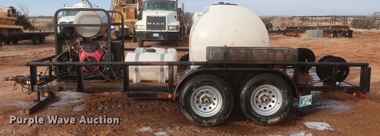 image for item HK9698 2012 Maxey pressure washer trailer