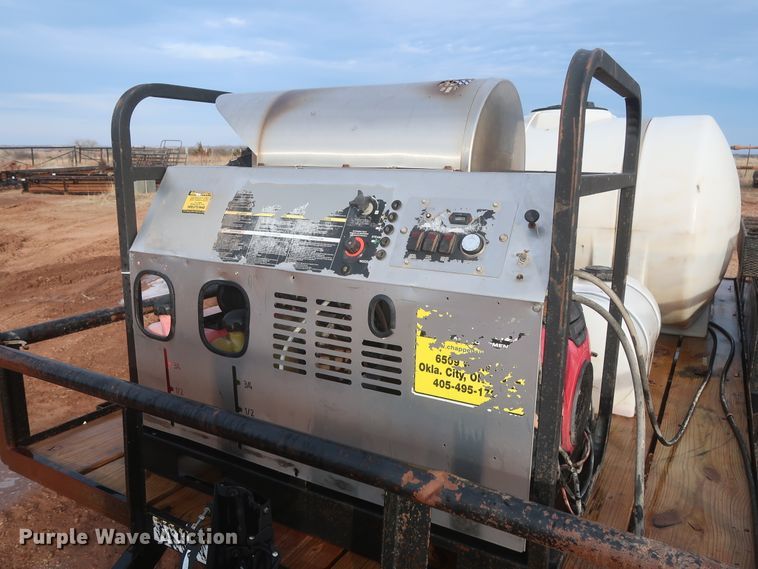 image for item HK9698 2012 Maxey pressure washer trailer