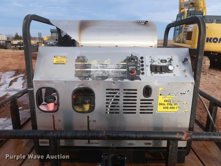 image for item HK9698 2012 Maxey pressure washer trailer