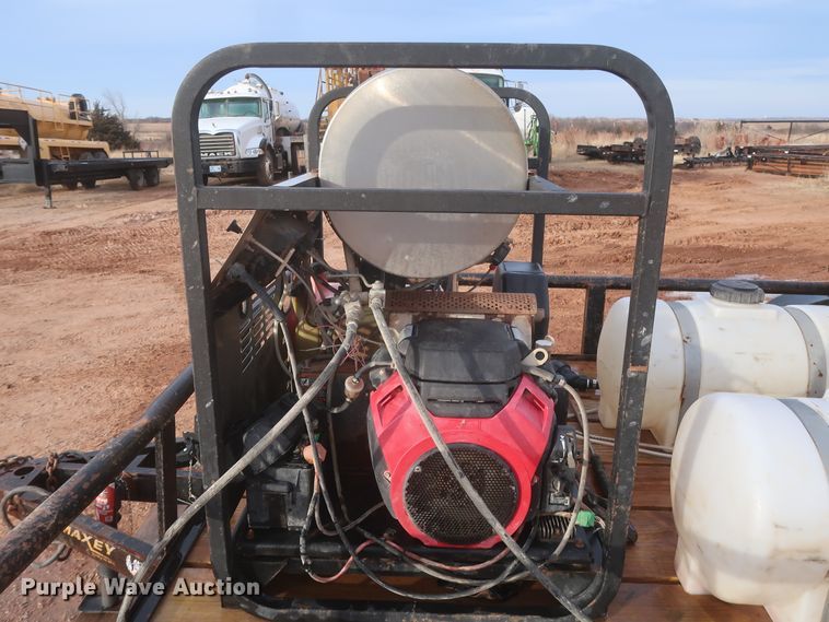 image for item HK9698 2012 Maxey pressure washer trailer