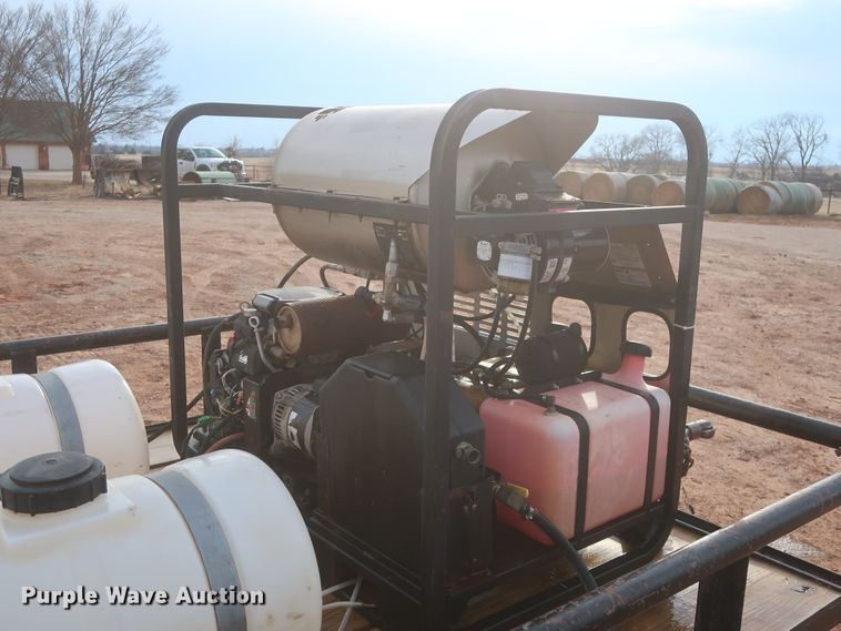 image for item HK9698 2012 Maxey pressure washer trailer