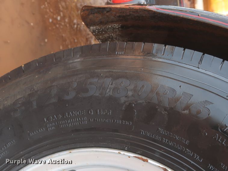 image for item HK9698 2012 Maxey pressure washer trailer