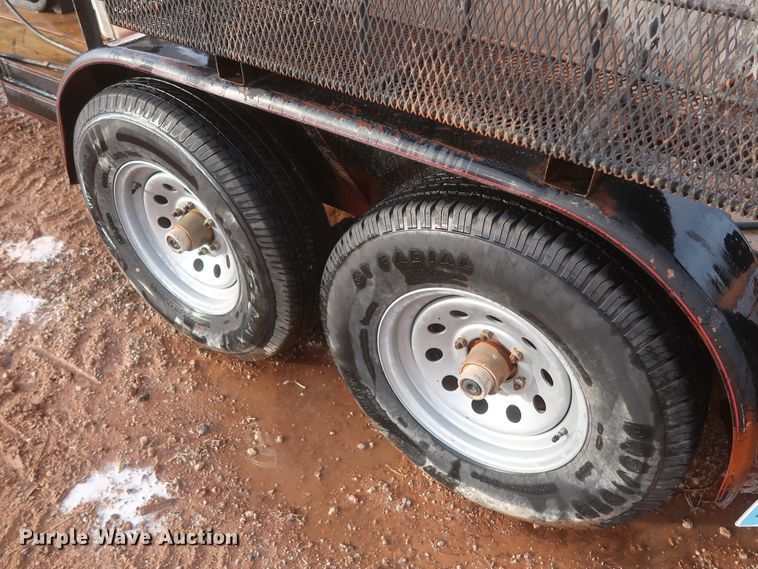 image for item HK9698 2012 Maxey pressure washer trailer