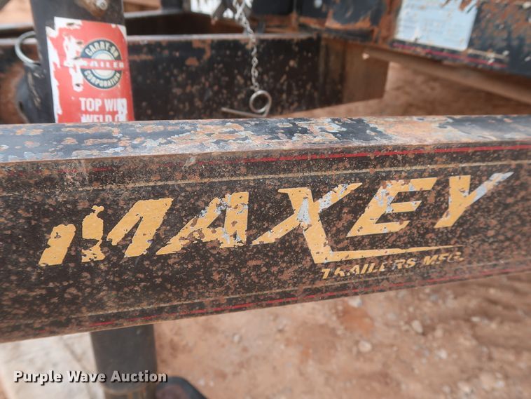 image for item HK9698 2012 Maxey pressure washer trailer