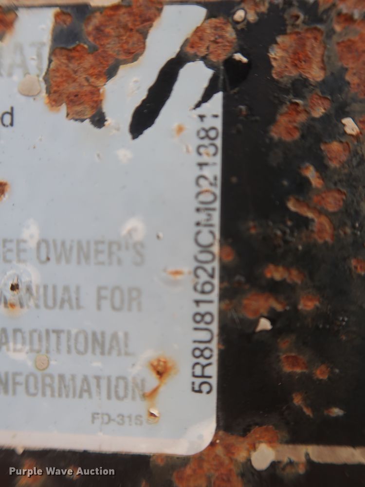 image for item HK9698 2012 Maxey pressure washer trailer