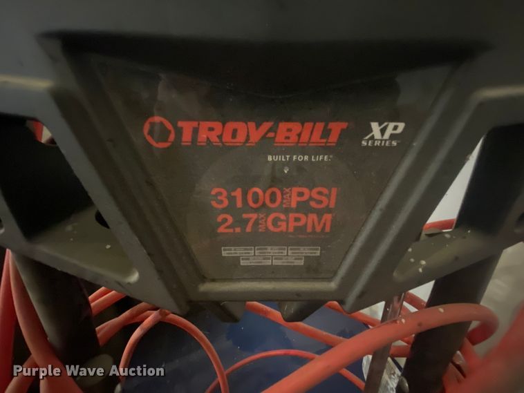 image for item HR9386 Troy-Bilt 020641  pressure washer