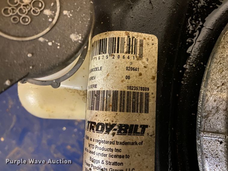 image for item HR9386 Troy-Bilt 020641  pressure washer