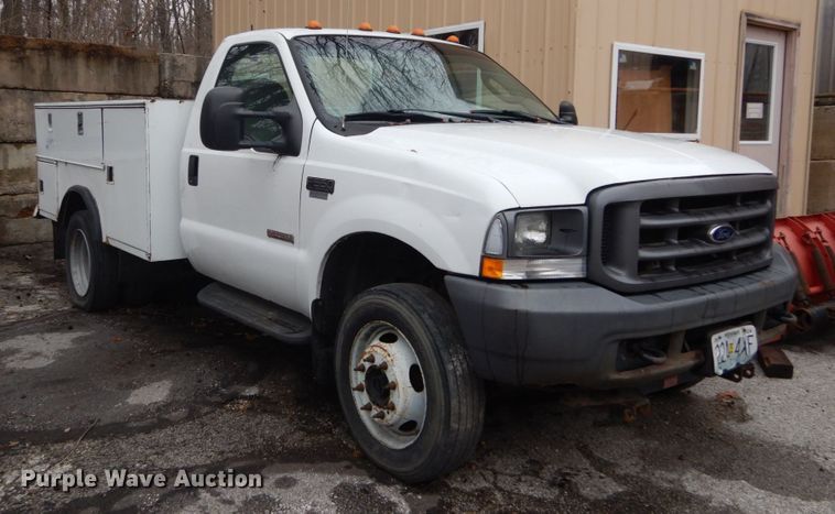 image for item HV9624 2004 Ford F550 Super Duty XL  utility / service truck