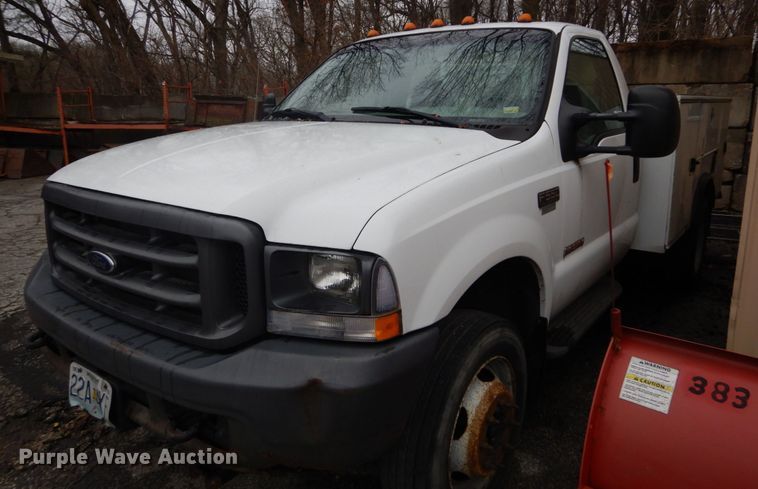 image for item HV9624 2004 Ford F550 Super Duty XL  utility / service truck