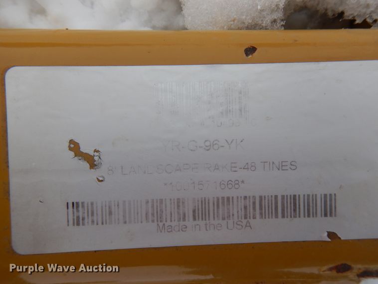 image for item HX9573 King Cutter landscape rake