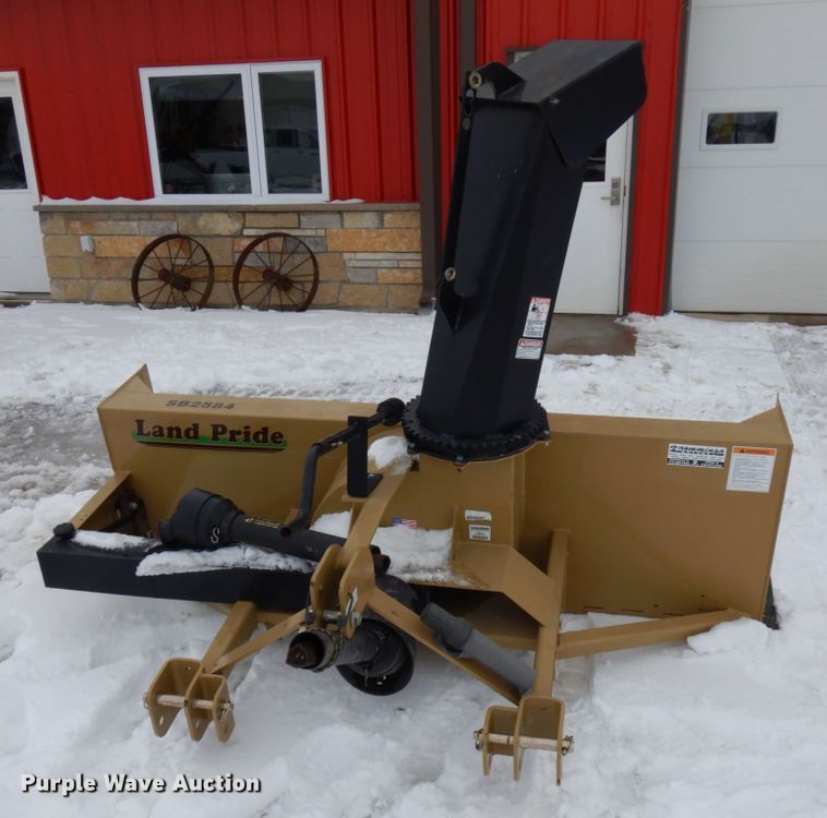 image for item HX9575 Land Pride SB2584 snow blower