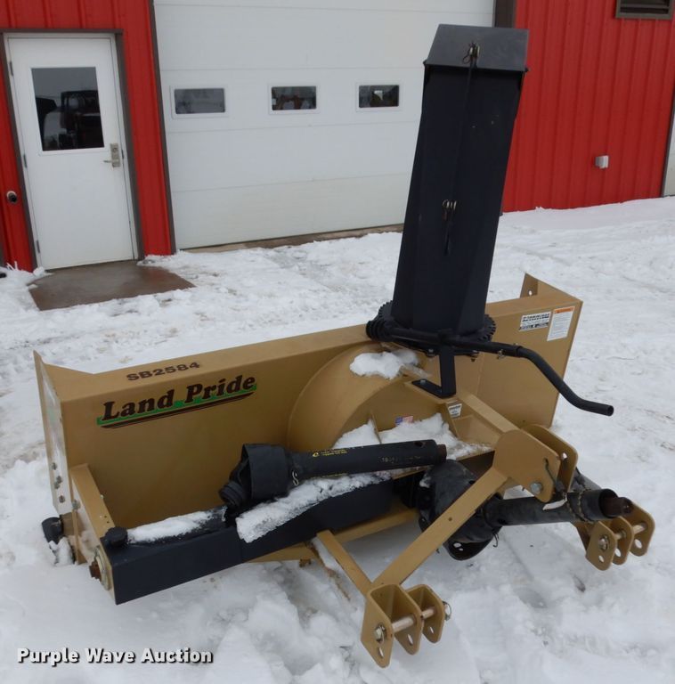 image for item HX9575 Land Pride SB2584 snow blower