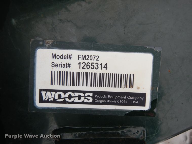 image for item HX9585 Woods FM2072 rotary mower