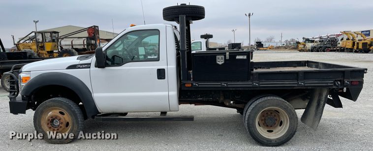image for item HX9755 2014 Ford F450 Super Duty  flatbed truck