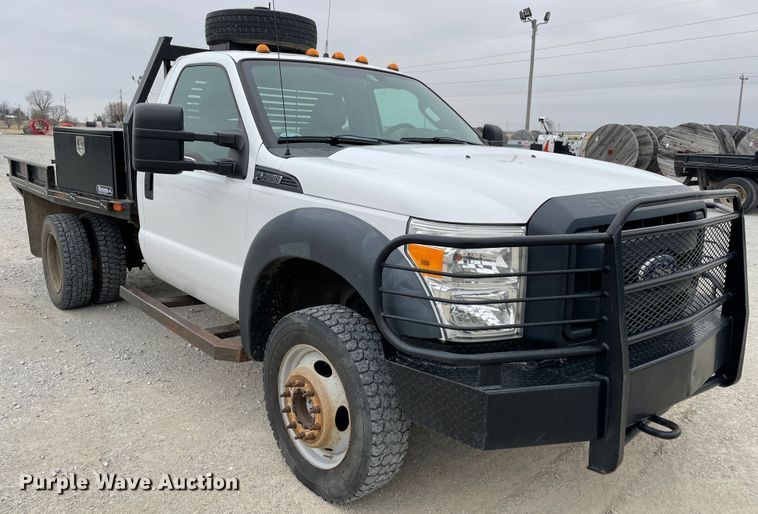 image for item HX9759 2013 Ford F450 Super Duty  flatbed truck