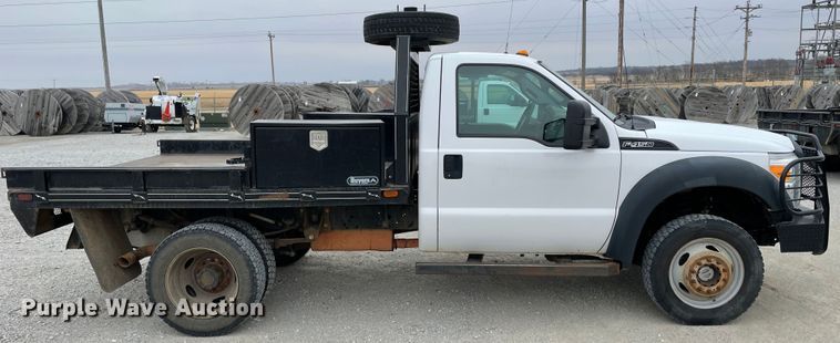 image for item HX9759 2013 Ford F450 Super Duty  flatbed truck