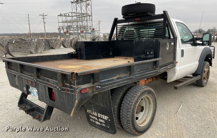 image for item HX9760 2014 Ford F450 Super Duty  flatbed truck