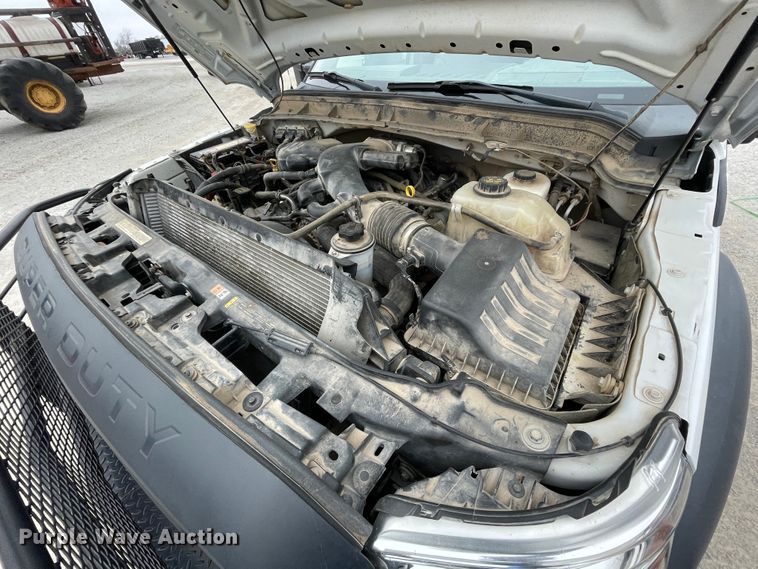 image for item HX9760 2014 Ford F450 Super Duty  flatbed truck