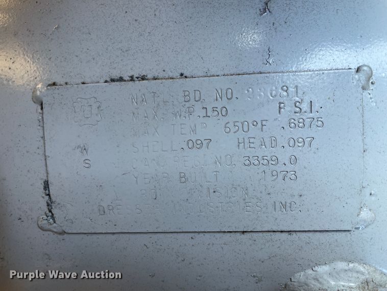 image for item HX9784 1973 Dresser  air compressor