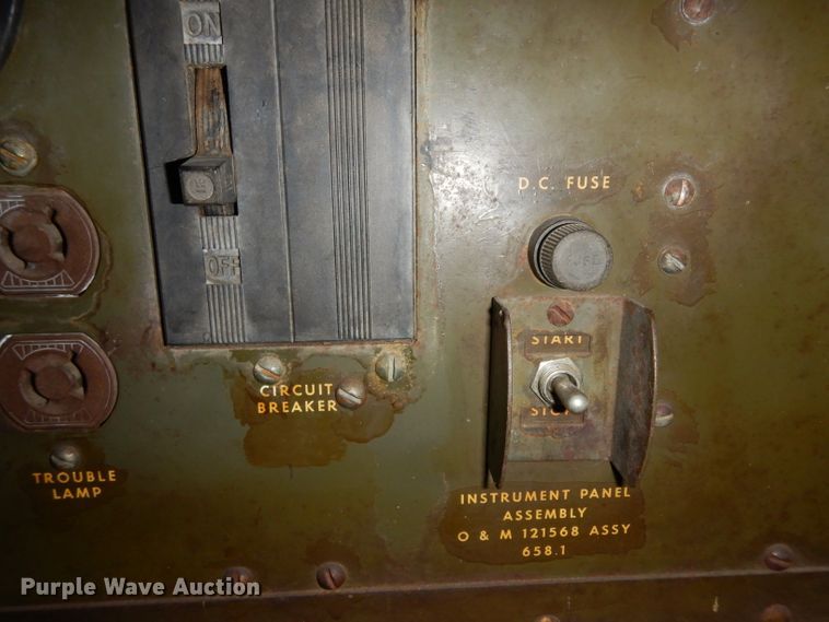 image for item IG9246 US Army PE-95-K  generator