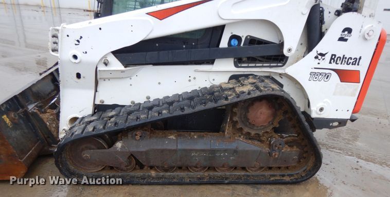 image for item DF6410 2018 Bobcat T870  tracked skid steer loader