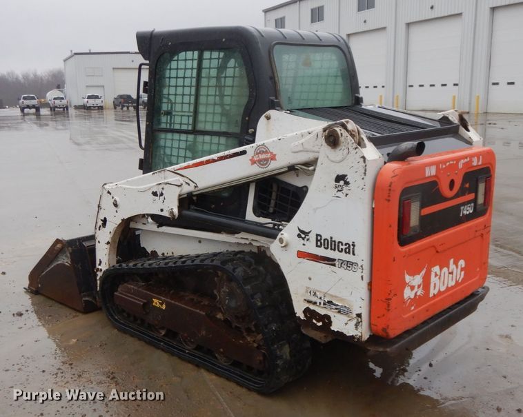 image for item DF6411 2015 Bobcat T450  tracked skid steer loader