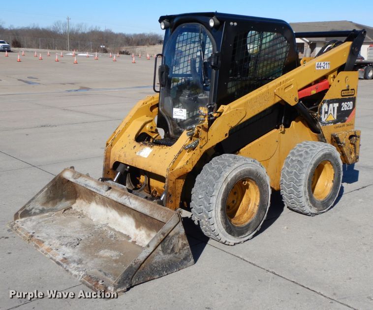 2014 Caterpillar 262D skid steer loader in Palmyra, MO | Item DF6425 ...