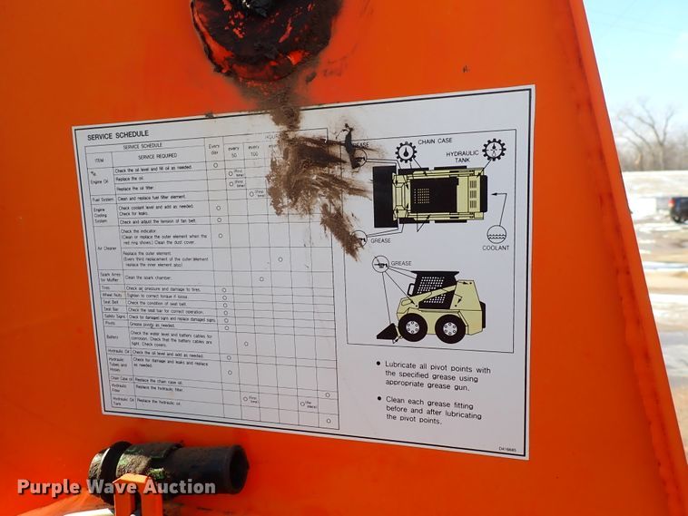 image for item DG2996 2005 Daewoo 450  skid steer loader