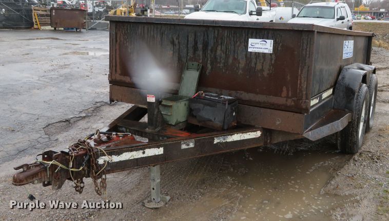 image for item DH0656 2003 M&M dump trailer