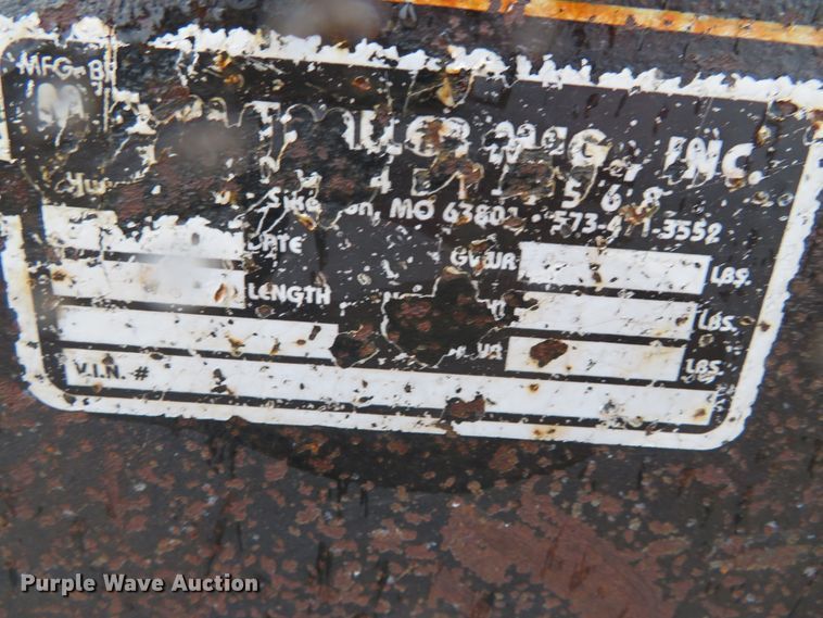 image for item DH0656 2003 M&M dump trailer