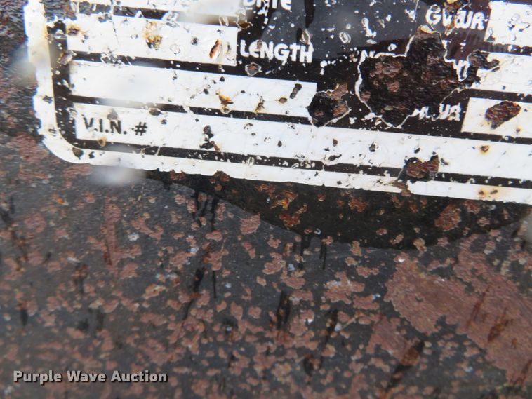 image for item DH0656 2003 M&M dump trailer