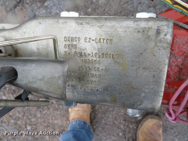 image for item DH0661 1972 Beck equipment trailer