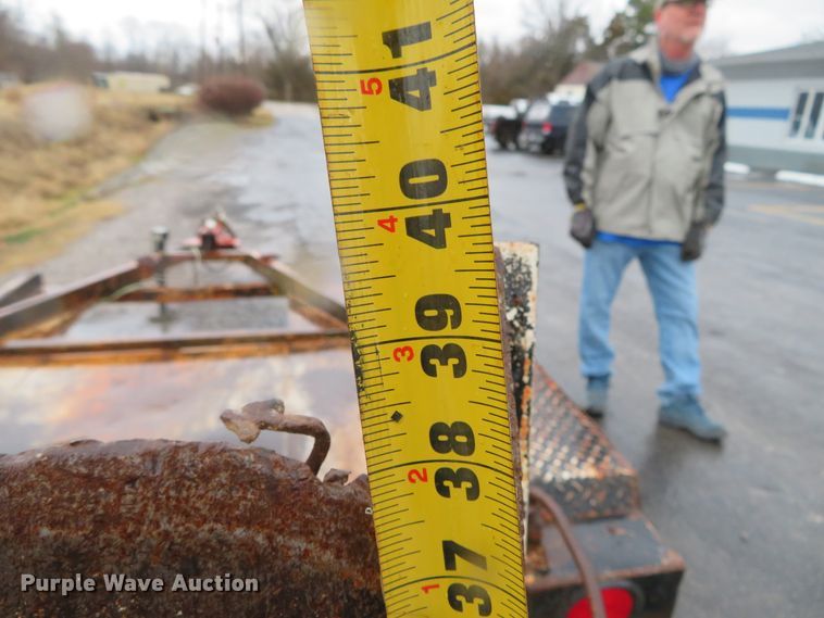 image for item DH0661 1972 Beck equipment trailer