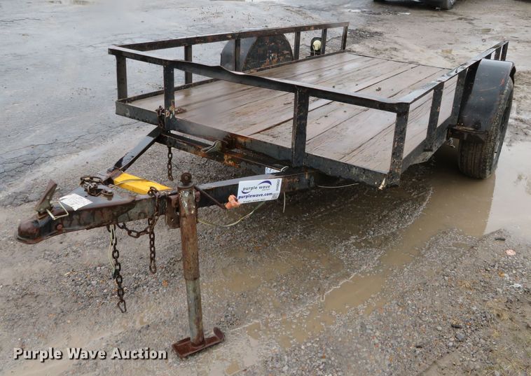 image for item DH0662 1971 Rolco tilt deck equipment trailer