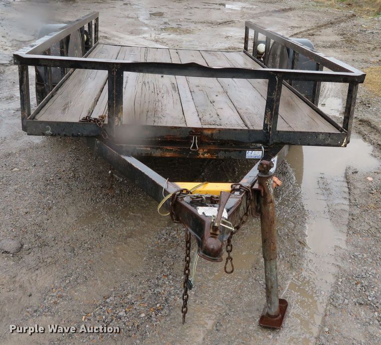 image for item DH0662 1971 Rolco tilt deck equipment trailer