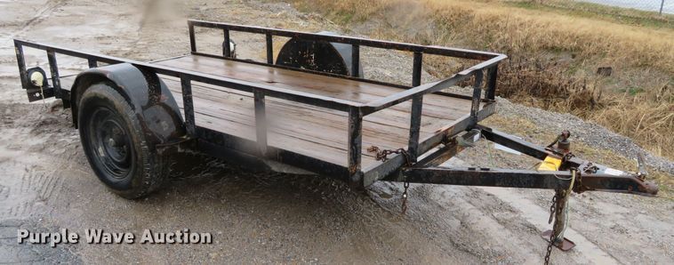 image for item DH0662 1971 Rolco tilt deck equipment trailer