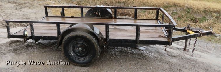 image for item DH0662 1971 Rolco tilt deck equipment trailer