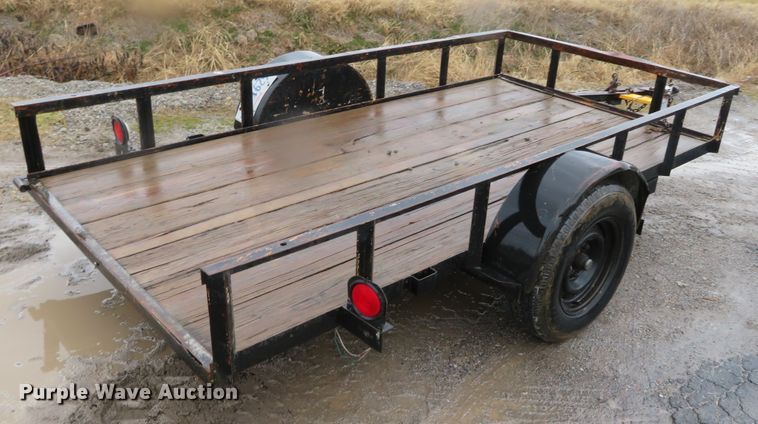 image for item DH0662 1971 Rolco tilt deck equipment trailer