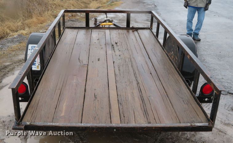 image for item DH0662 1971 Rolco tilt deck equipment trailer