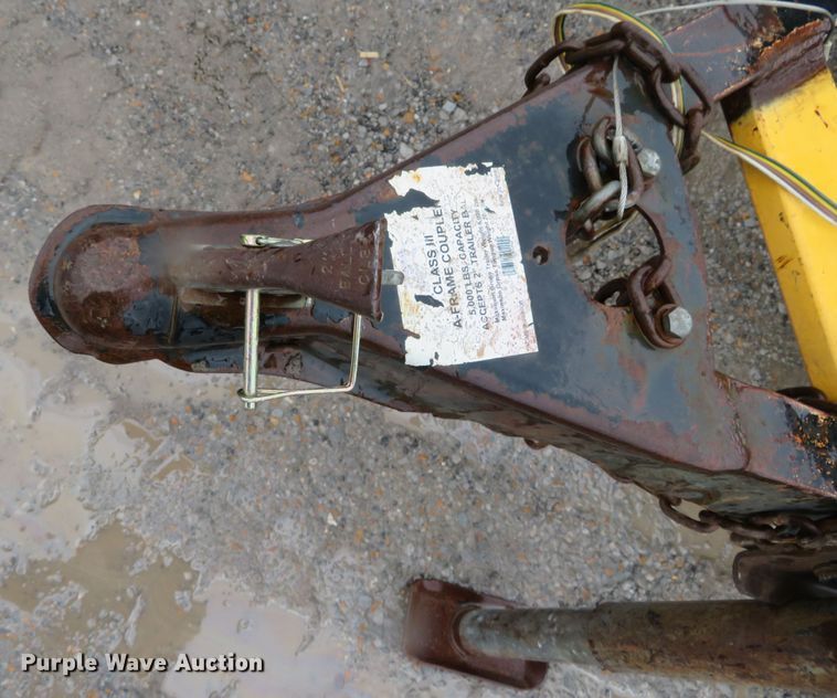 image for item DH0662 1971 Rolco tilt deck equipment trailer