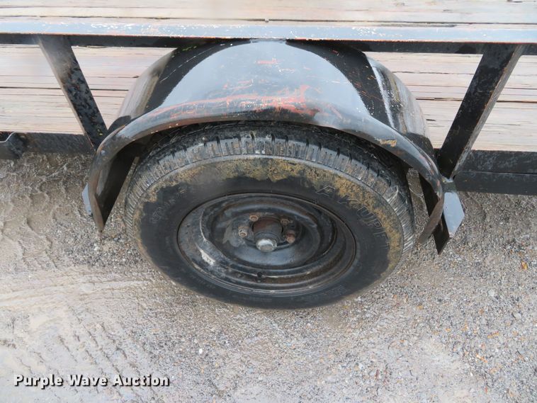 image for item DH0662 1971 Rolco tilt deck equipment trailer